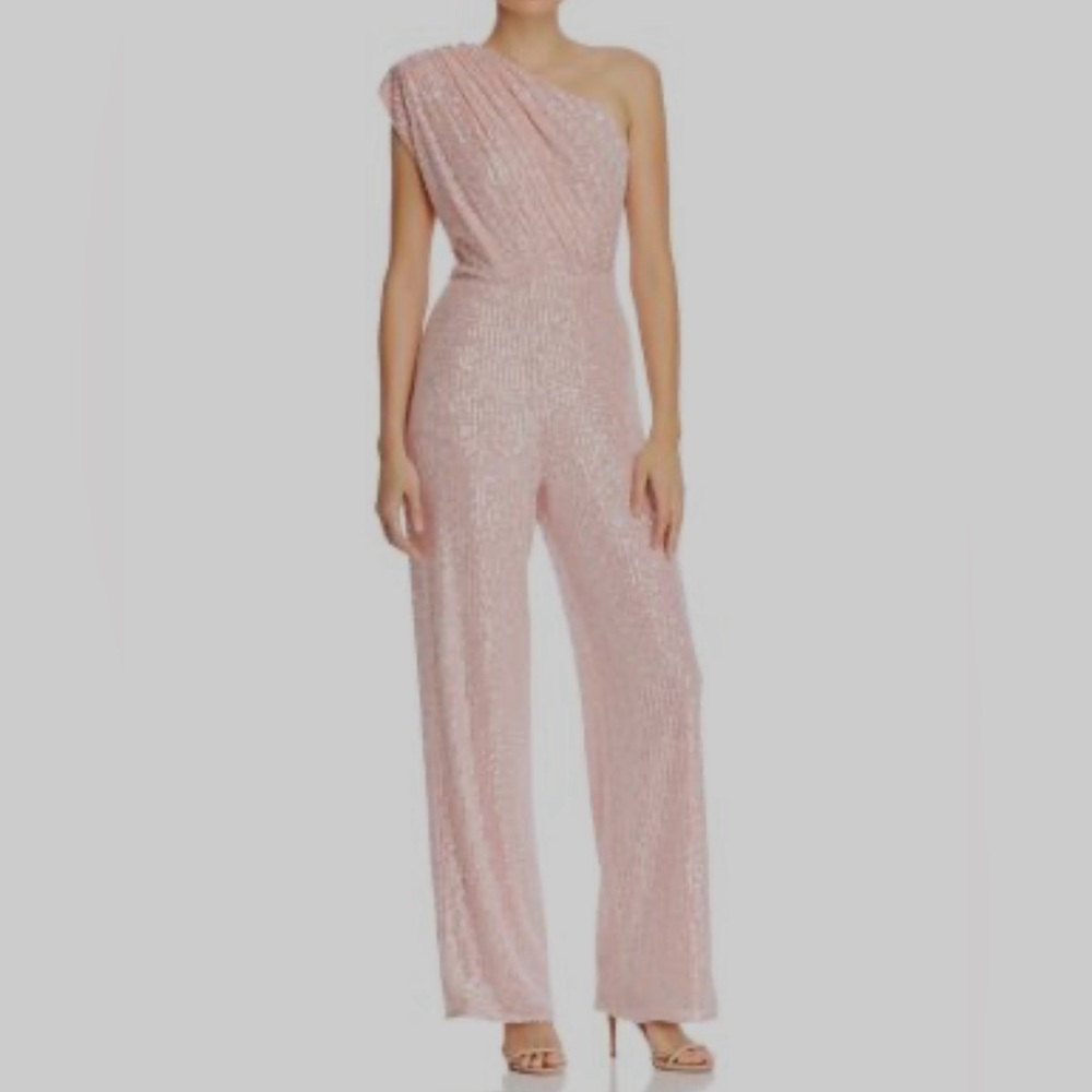NWT - Jay Godfrey Pink Sequin Jumpsuit